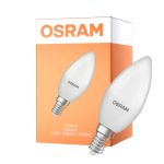 Osram Classic LED E14 Vela Mate 7.5W 806lm - 840 Blanco Frio | Reemplazo 60W