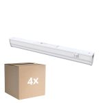 Multipack 4x Noxion Pantalla LED Batline V2.0 4W 480lm - 830-865 CCT | 30cm