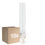 Multipack 10x Philips PL-S 9W - UV-C | 2-Pines