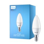 Philips Corepro LED Vela E14 Mate 2.8W 250lm - 827 Luz muy Cálida | Reemplazo 25W