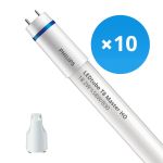 Multipack 10x Philips Tubo LED T8 MASTER (EM/Mains) High Output 18.2W 2900lm - 830 Luz Cálida | 150cm - Reemplazo 58W