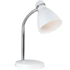 Nordlux Lámpara De Mesa Cyclone Metal Blanco | Apta para 1x E14