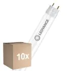 Multipack 10x Ledvance Tubo LED T8 EM Superior (EM/Mains) High Output T8 9.7W 1530lm - 830 Luz Cálida | 90cm - Reemplazo 30W